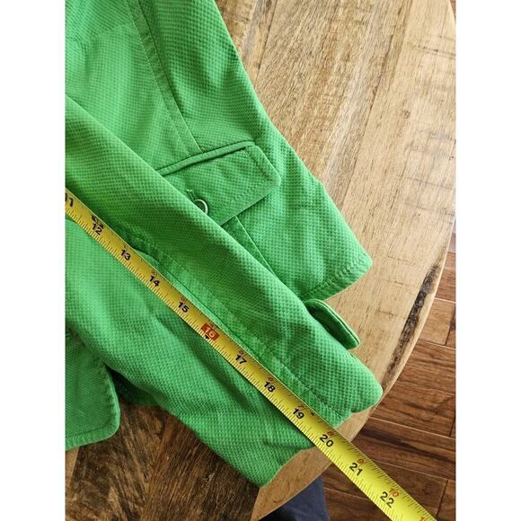 J. Crew Lime Green Cropped Blazer Women's MP Career Party/Cocktail - Picture 12 of 12